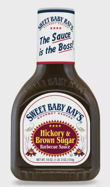 SWEET BABY RAY'S 'Hickory & Brown Sugar' The Sauce is The Boss 510 gr